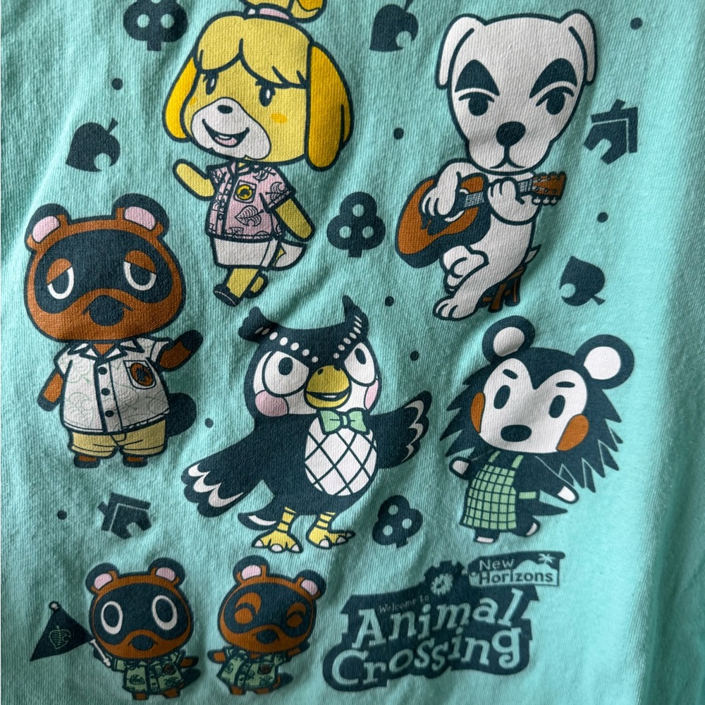 Nintendo Animal Crossing adult ladies long-sleeved tee XL - Picture 3 of 9